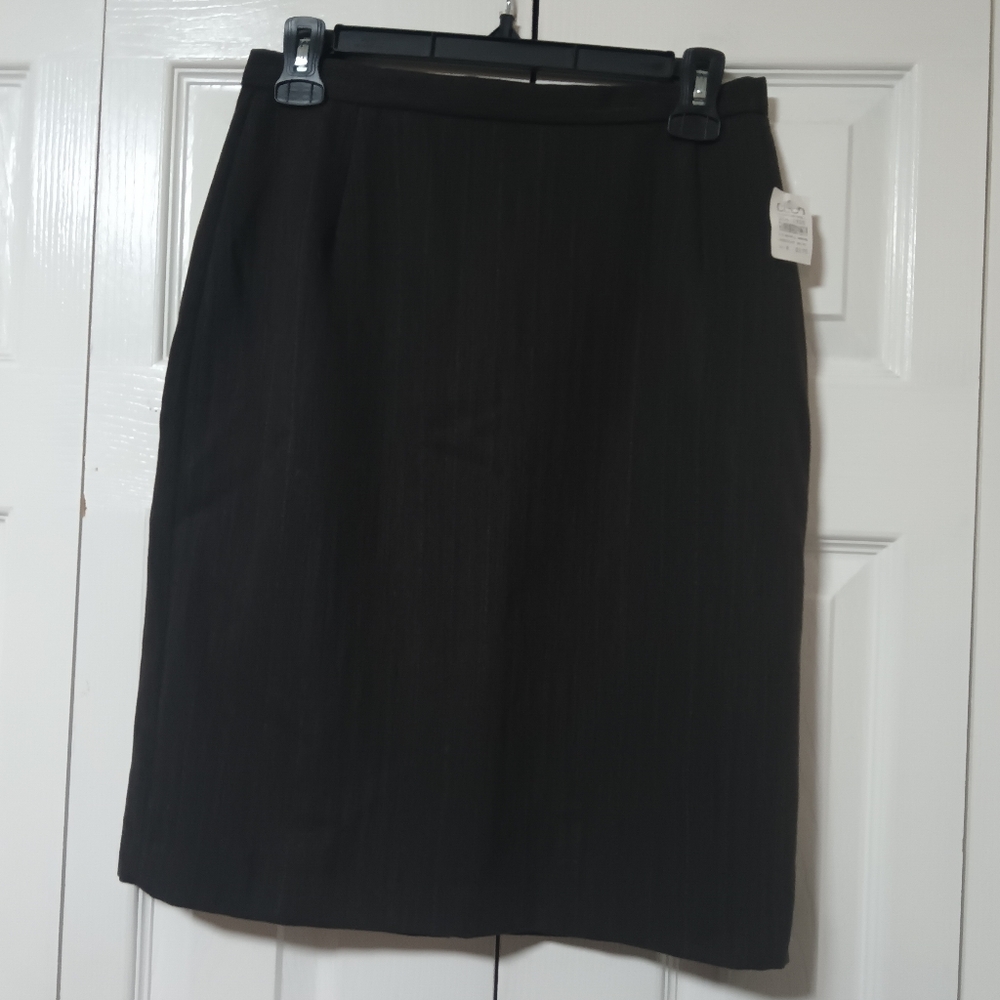 Calvin Klein Vintage Wool Pencil Skirt